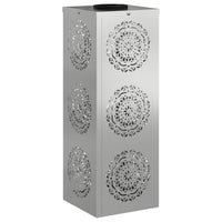 Faro LED solare per sentieri 2 pcs Zincato Zincato 879784