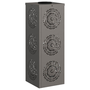 Faro LED solare per sentieri 2 pcs Acciaio Corten 879785