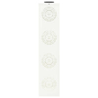 Faro LED solare per sentieri 2 pcs Bianco 879787