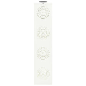 Faro LED solare per sentieri 2 pcs Bianco 879787