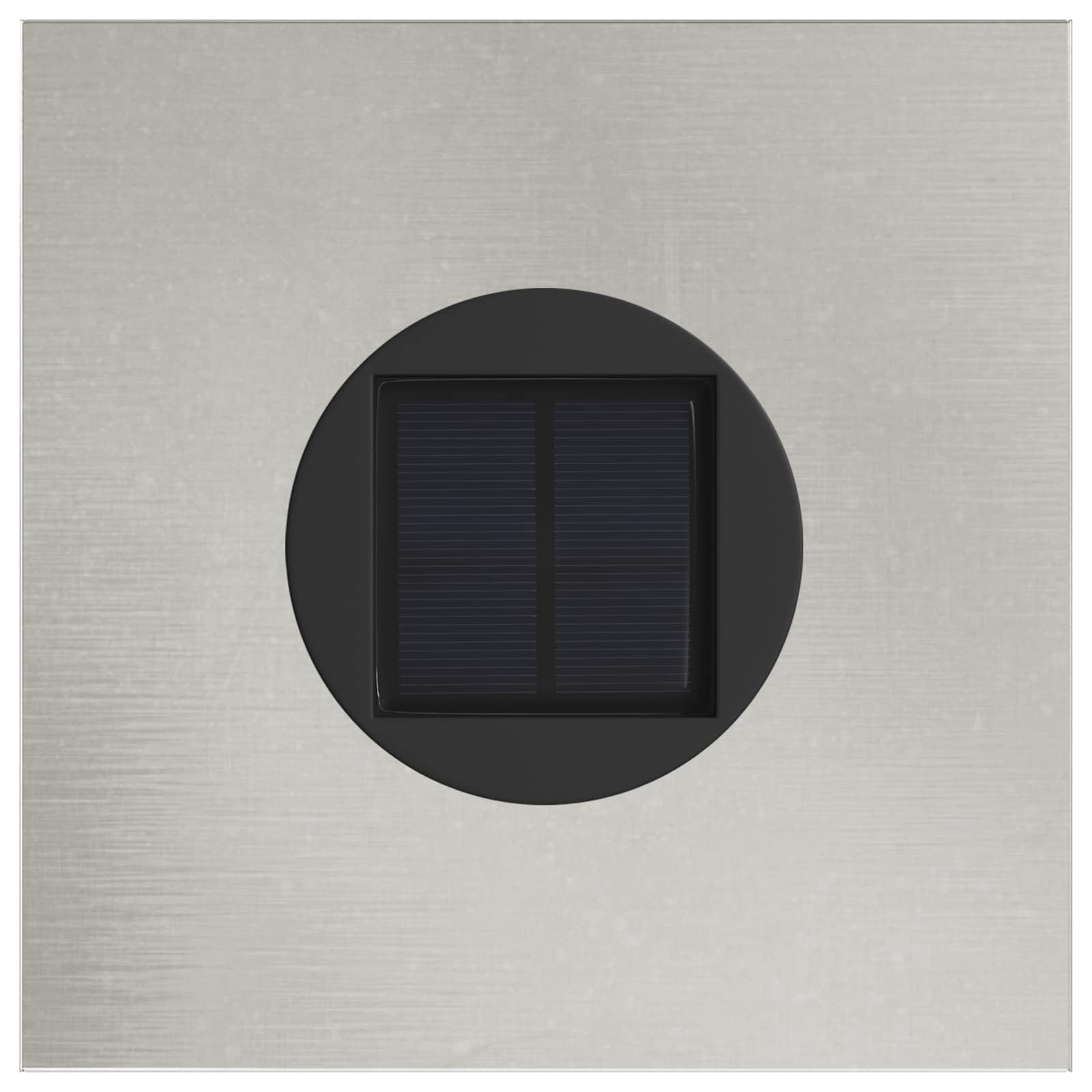 Faro LED solare per sentieri 2 pcs Acciaio inossidabile 879790