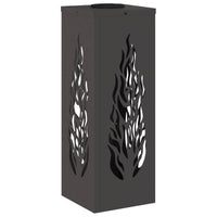 Faro LED solare per sentieri 2 pcs Nero 879793