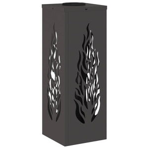 Faro LED solare per sentieri 2 pcs Nero 879793