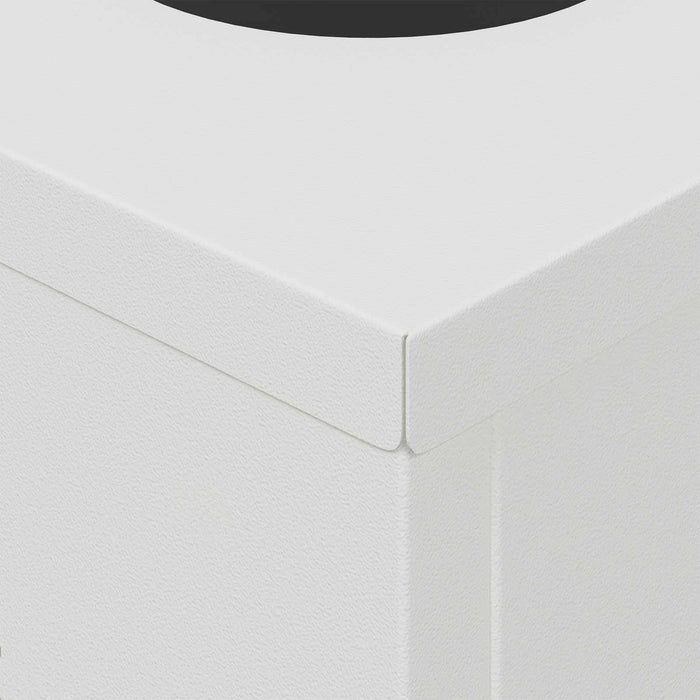 Faro LED solare per sentieri 2 pcs Bianco 879794