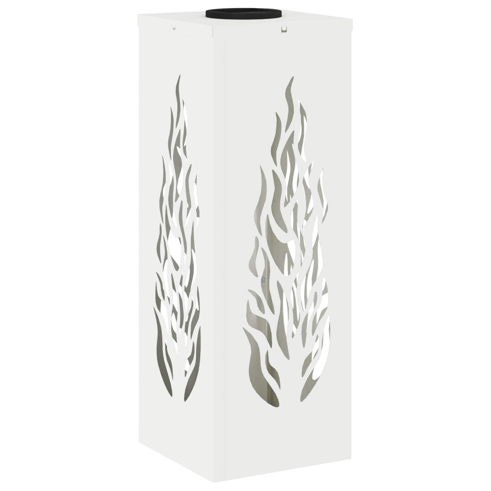 Faro LED solare per sentieri 2 pcs Bianco 879794