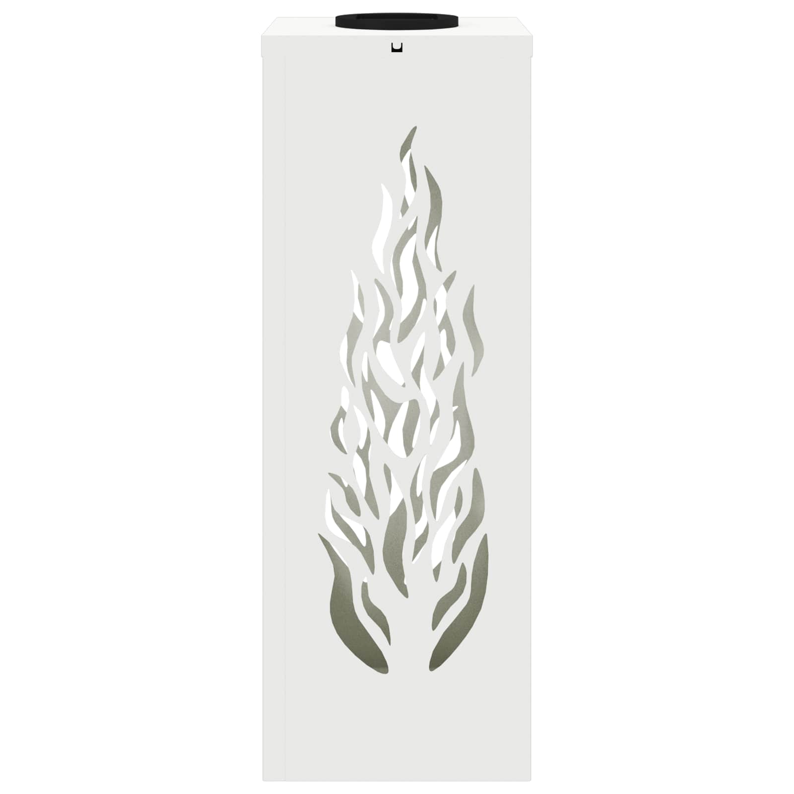 Faro LED solare per sentieri 2 pcs Bianco 879794