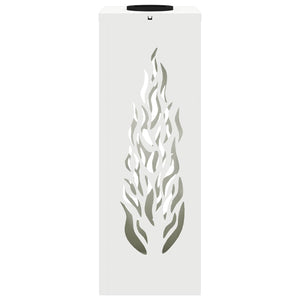 Faro LED solare per sentieri 2 pcs Bianco 879794