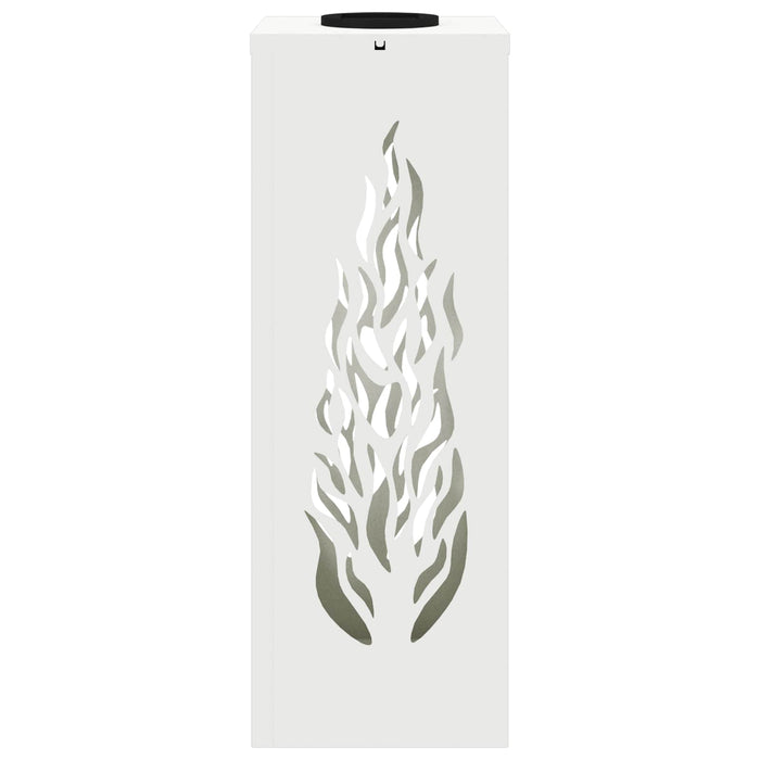 Faro LED solare per sentieri 2 pcs Bianco 879794