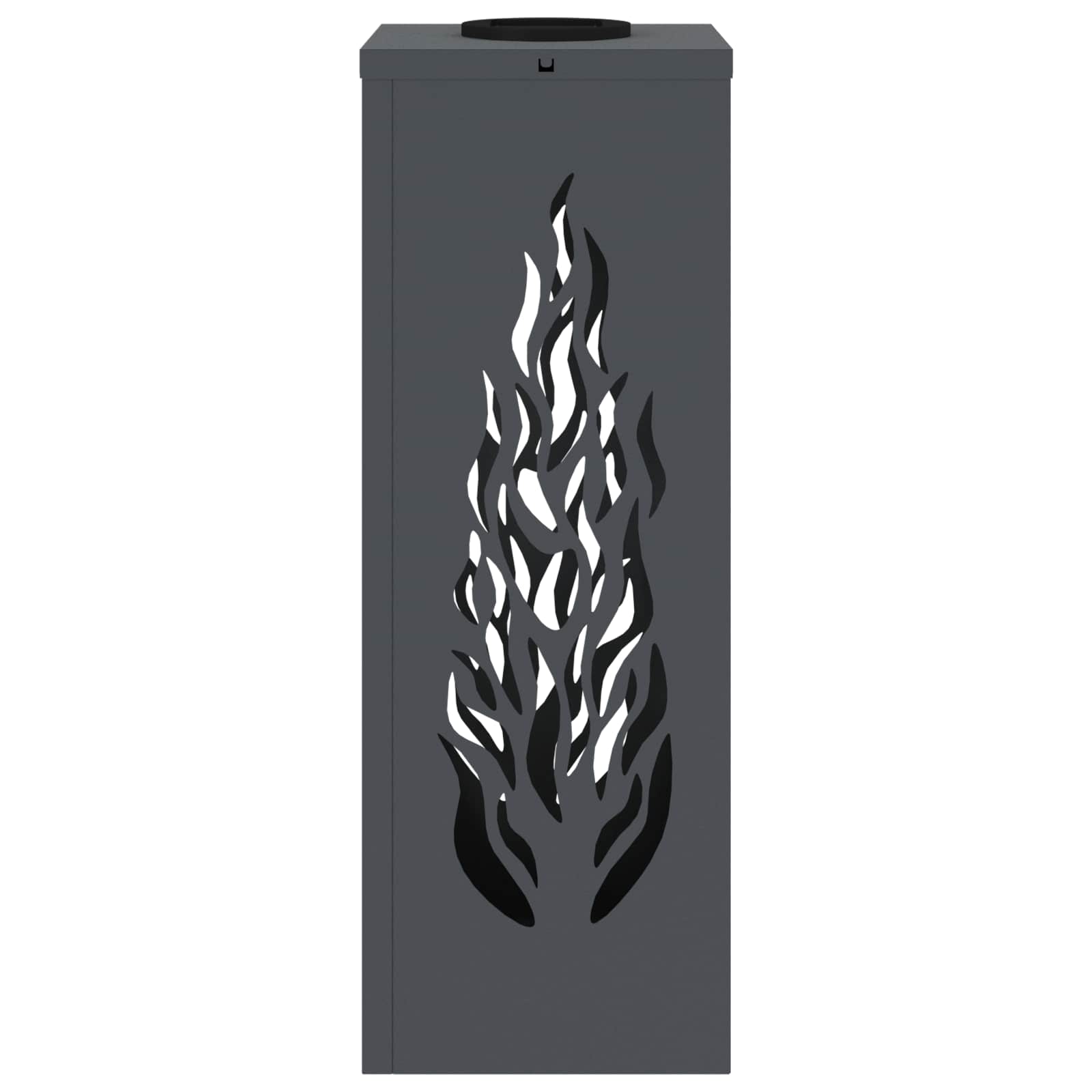 Faro LED solare per sentieri 2 pcs Antracite 879795