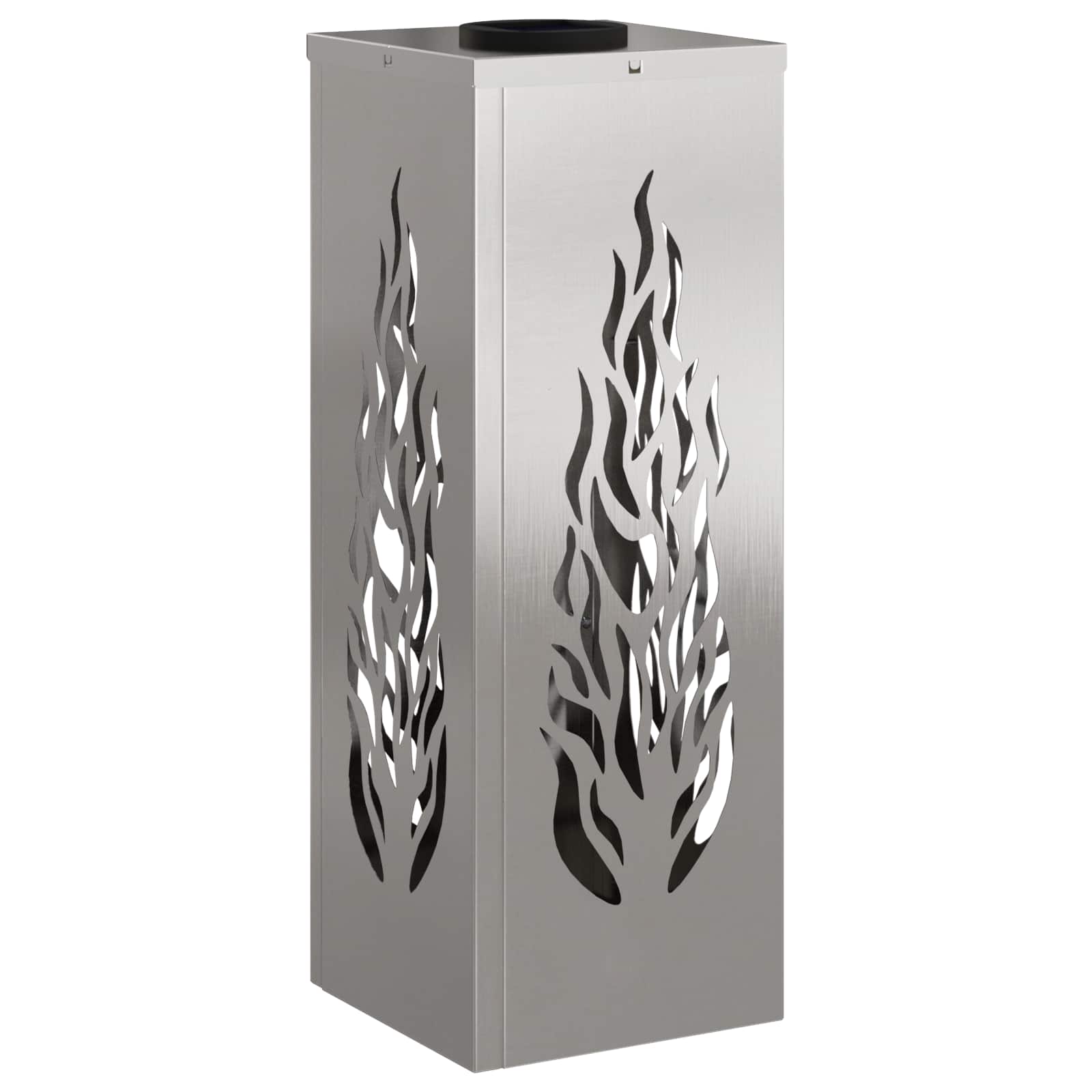 Faro LED solare per sentieri 2 pcs Acciaio inossidabile 879797