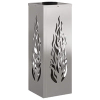 Faro LED solare per sentieri 2 pcs Acciaio inossidabile 879797