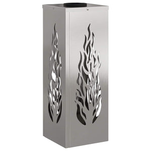 Faro LED solare per sentieri 2 pcs Acciaio inossidabile 879797