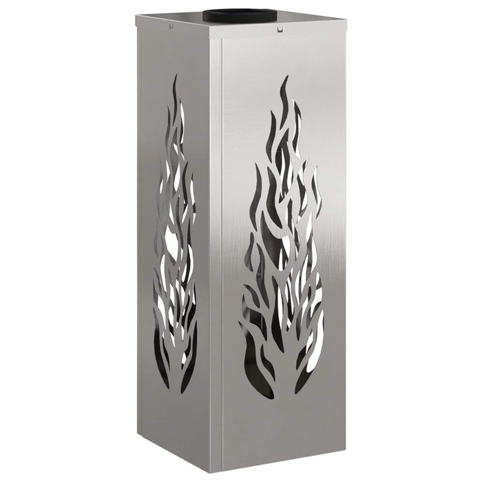 Faro LED solare per sentieri 2 pcs Acciaio inossidabile 879797