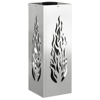 Faro LED solare per sentieri 2 pcs Zincato Zincato 879798