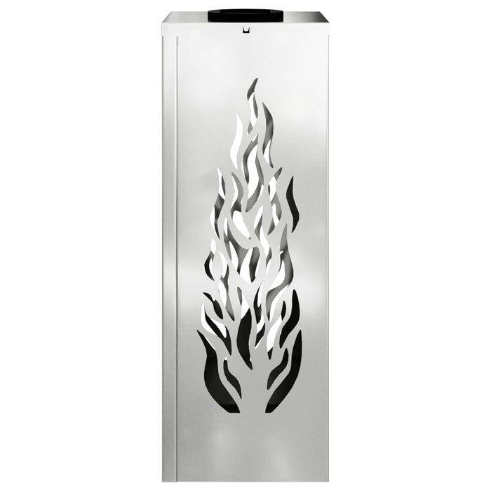 Faro LED solare per sentieri 2 pcs Zincato Zincato 879798