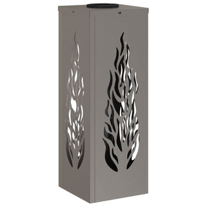 Faro LED solare per sentieri 2 pcs Acciaio Corten 879799