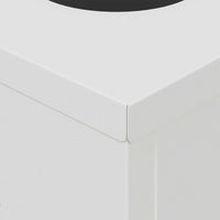 Faro LED solare per sentieri 2 pcs Bianco 879801