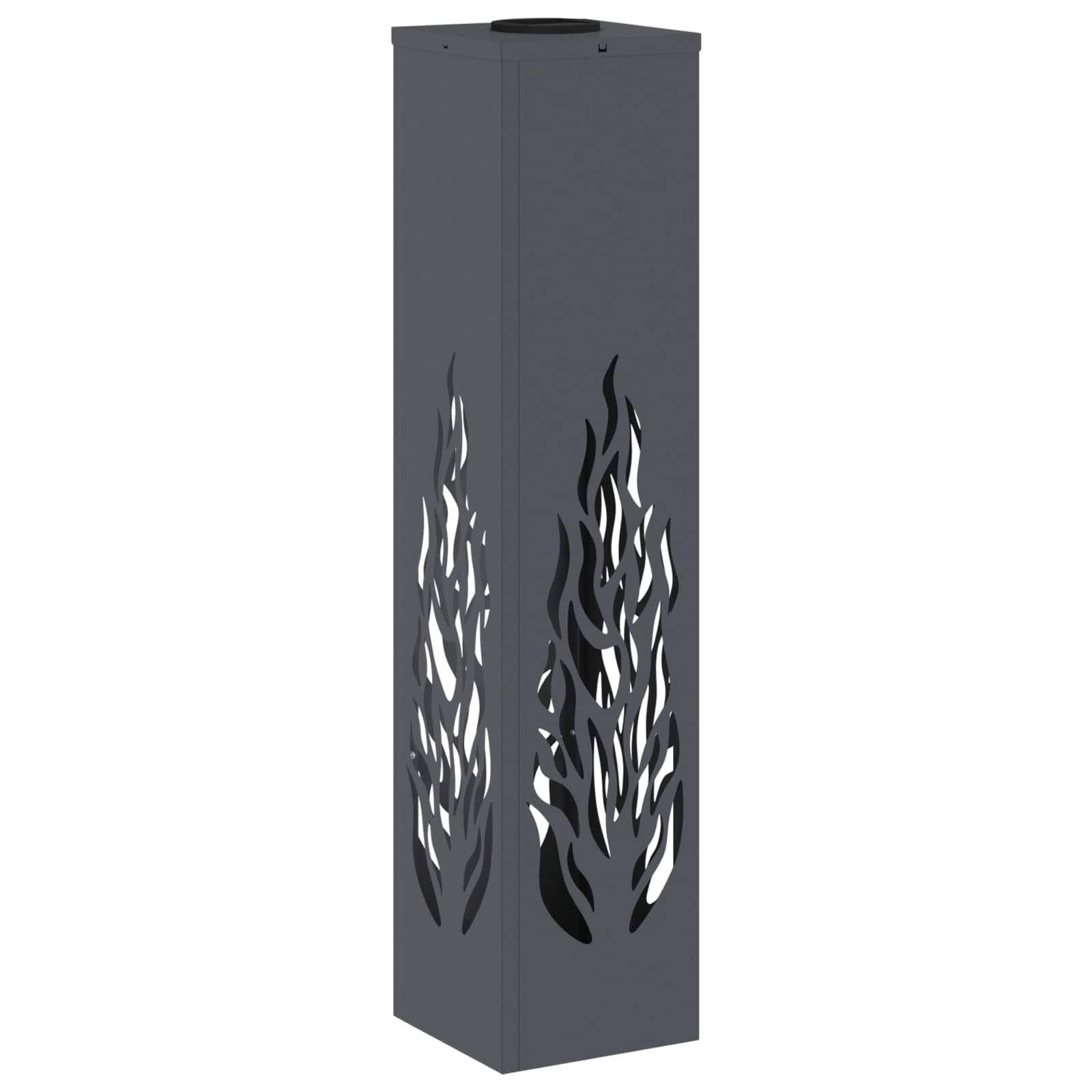 Faro LED solare per sentieri 2 pcs Antracite 879802