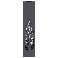 Faro LED solare per sentieri 2 pcs Antracite 879802