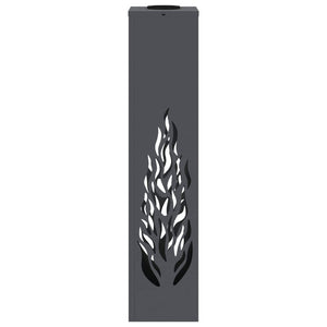 Faro LED solare per sentieri 2 pcs Antracite 879802