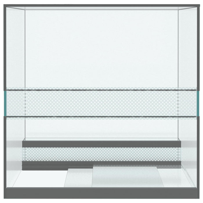 Habitat per rettili e anfibi Bianco 30 x 30 x 30 cm Vetro 42020387