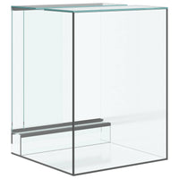 Habitat per rettili e anfibi Bianco 30 x 30 x 40 cm Vetro 42020388