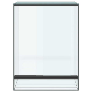 Habitat per rettili e anfibi Bianco 30 x 30 x 40 cm Vetro 42020388