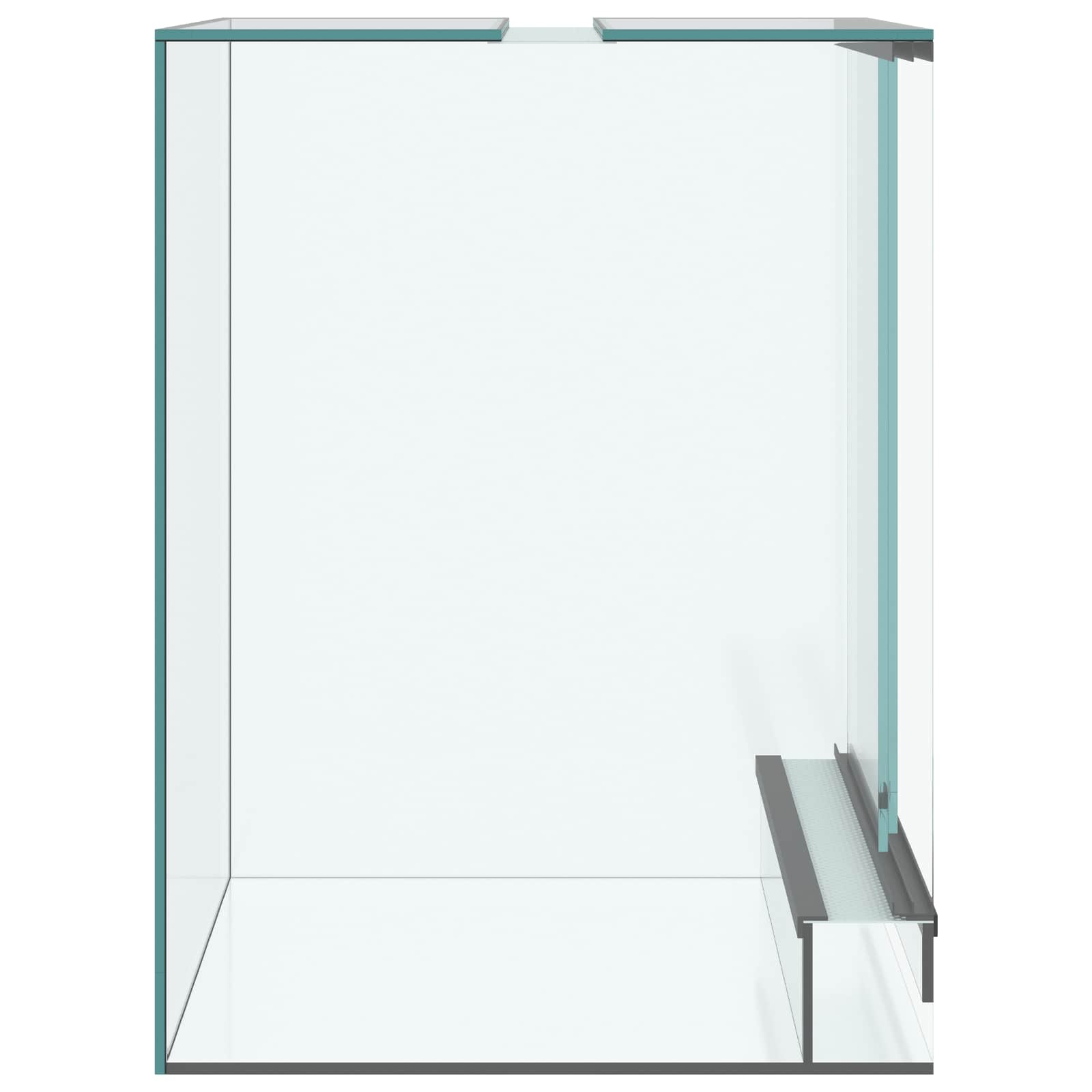 Habitat per rettili e anfibi Bianco 30 x 30 x 40 cm Vetro 42020388