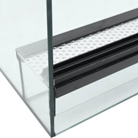 Habitat per rettili e anfibi Bianco 40 x 30 x 30 cm Vetro 42020389