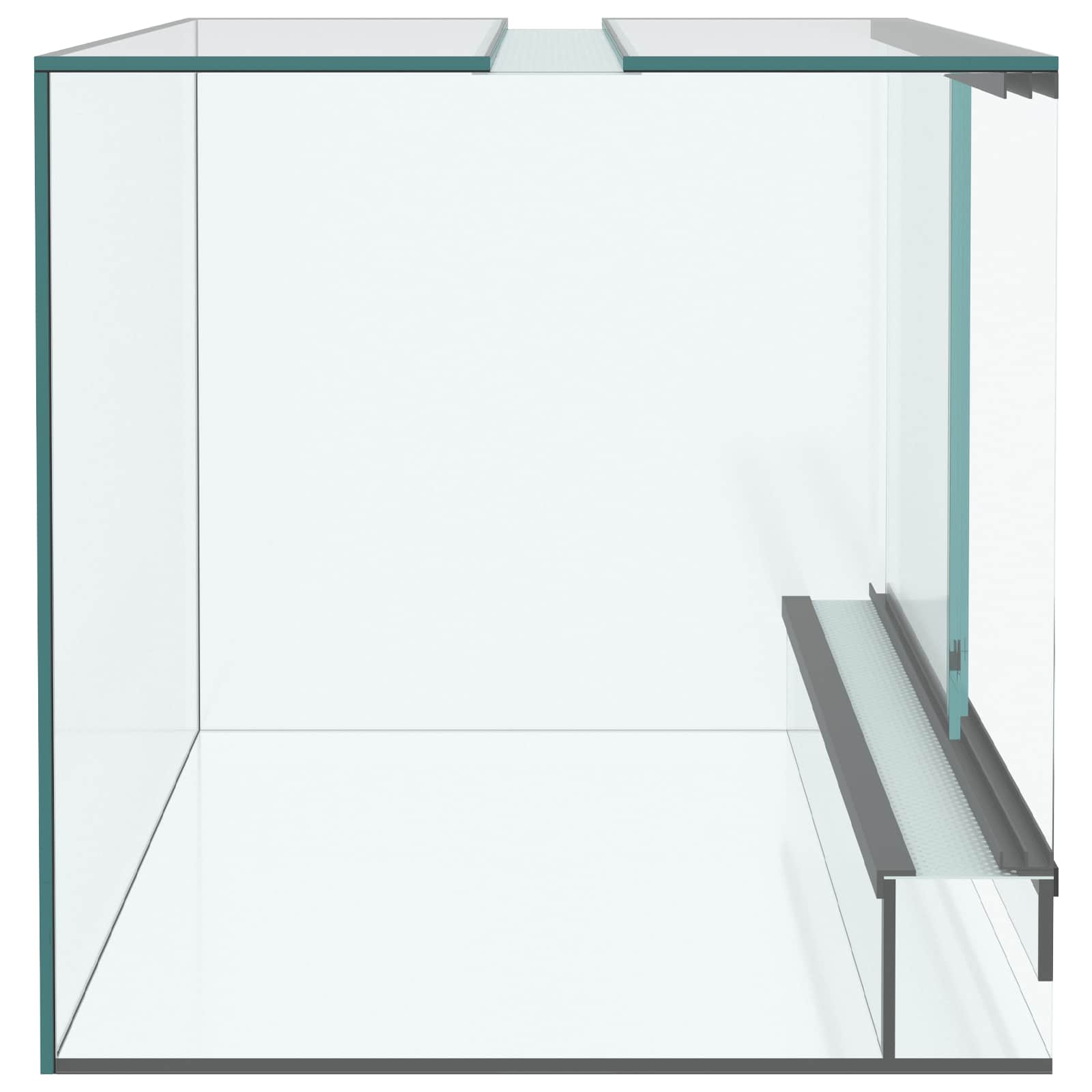 Habitat per rettili e anfibi Bianco 40 x 30 x 30 cm Vetro 42020389