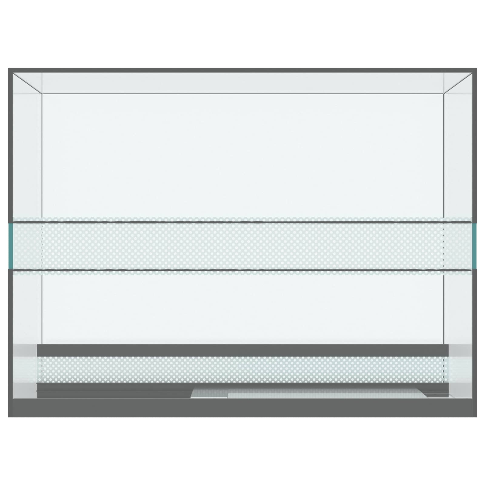Habitat per rettili e anfibi Bianco 40 x 30 x 30 cm Vetro 42020389