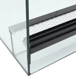 Habitat per rettili e anfibi Bianco 50 x 30 x 30 cm Vetro 42020390