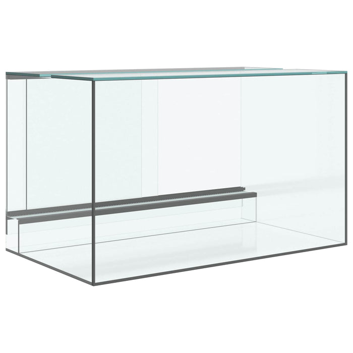 Habitat per rettili e anfibi Bianco 50 x 30 x 30 cm Vetro 42020390