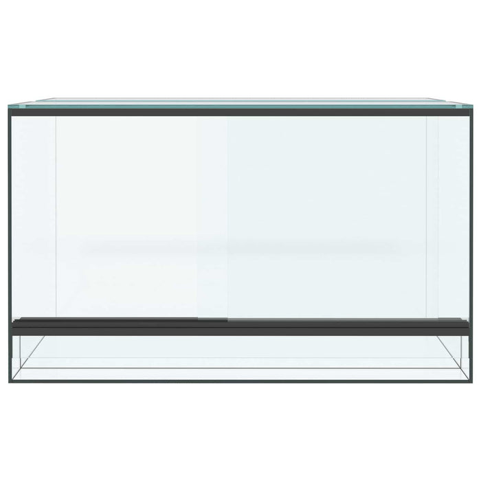 Habitat per rettili e anfibi Bianco 50 x 30 x 30 cm Vetro 42020390