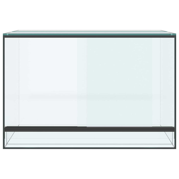 Habitat per rettili e anfibi Bianco 60 x 40 x 40 cm Vetro 42020391