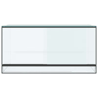 Habitat per rettili e anfibi Bianco 80 x 40 x 40 cm Vetro 42020392