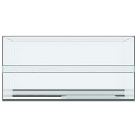 Habitat per rettili e anfibi Bianco 80 x 40 x 40 cm Vetro 42020392