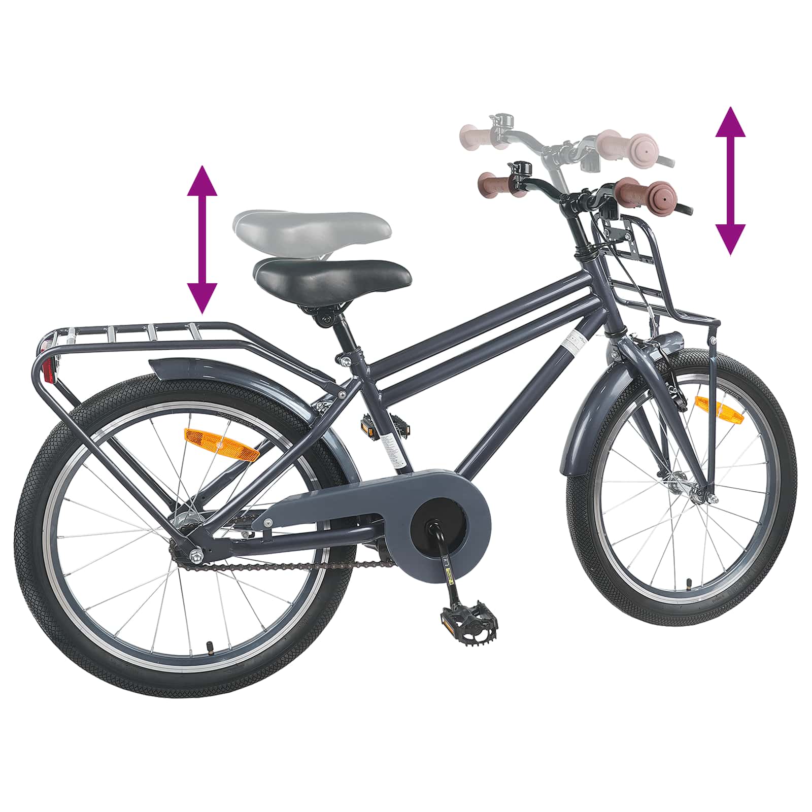 Bicicletta per Bambini 18 Pollici per bambini dai 5 ai 7 anni 42009292