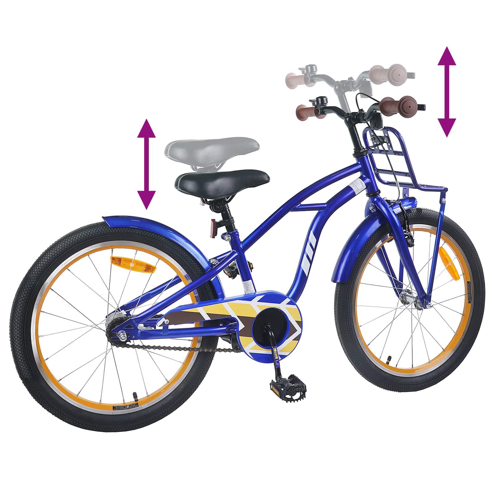 Bicicletta per Bambini 22 Pollici per bambini dai 7 ai 12 anni 42009308