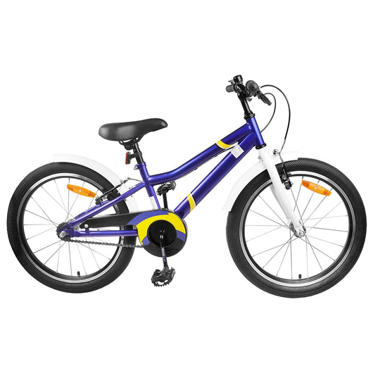 Bicicletta per Bambini 24 Pollici per 8-12 anni Blu e bianco 42009413