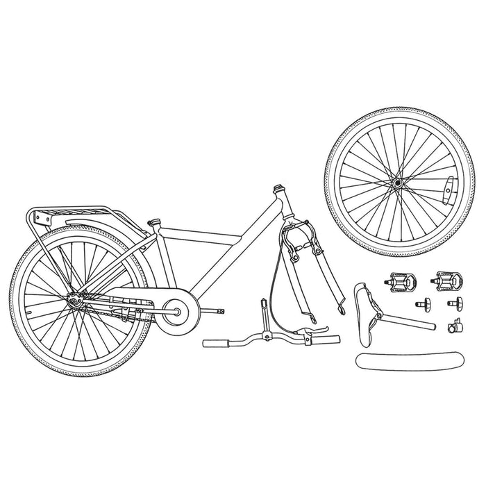 Bicicletta per Bambini 20 Pollici 42009505