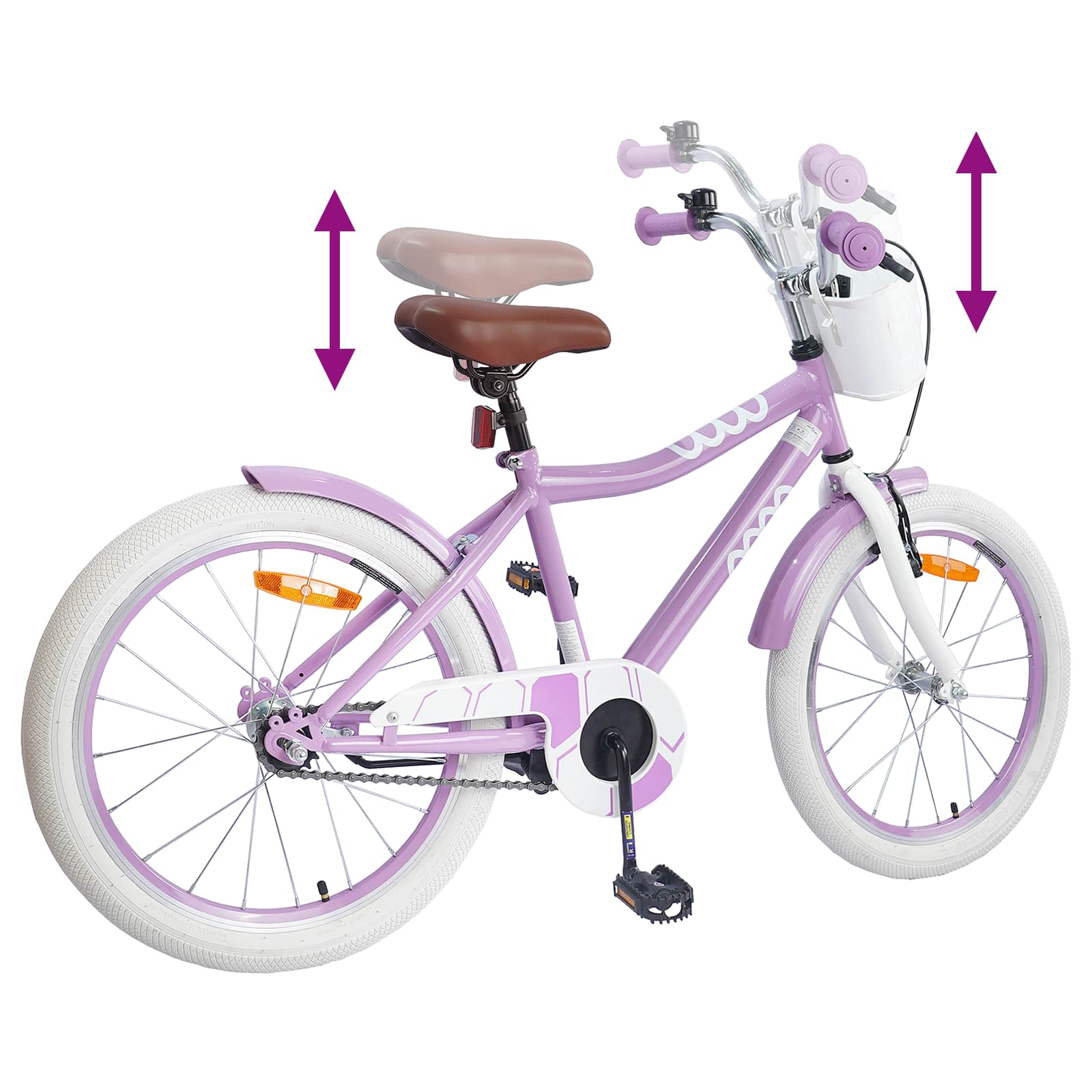 Bicicletta per Bambini 18 Pollici per bambini dai 5 ai 7 anni 42009550
