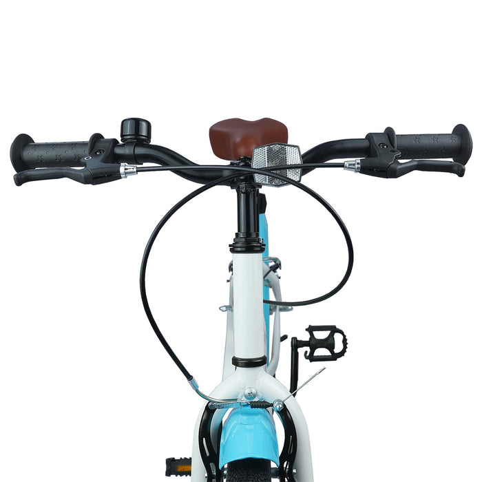 Bicicletta per Bambini 24 Pollici per 8-12 anni Blu Chiaro 42009560