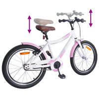 Bicicletta per Bambini 24 Pollici per 8-12 anni Rosa chiaro 42009563