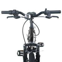 Bicicletta per Bambini 24 Pollici 6-Speed per 8-12 anni Nero 42009565