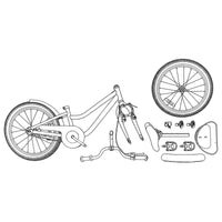 Bicicletta per Bambini 18 Pollici per bambini dai 5 ai 7 anni 42009610