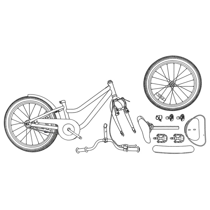 Bicicletta per Bambini 18 Pollici per bambini dai 5 ai 7 anni 42009610