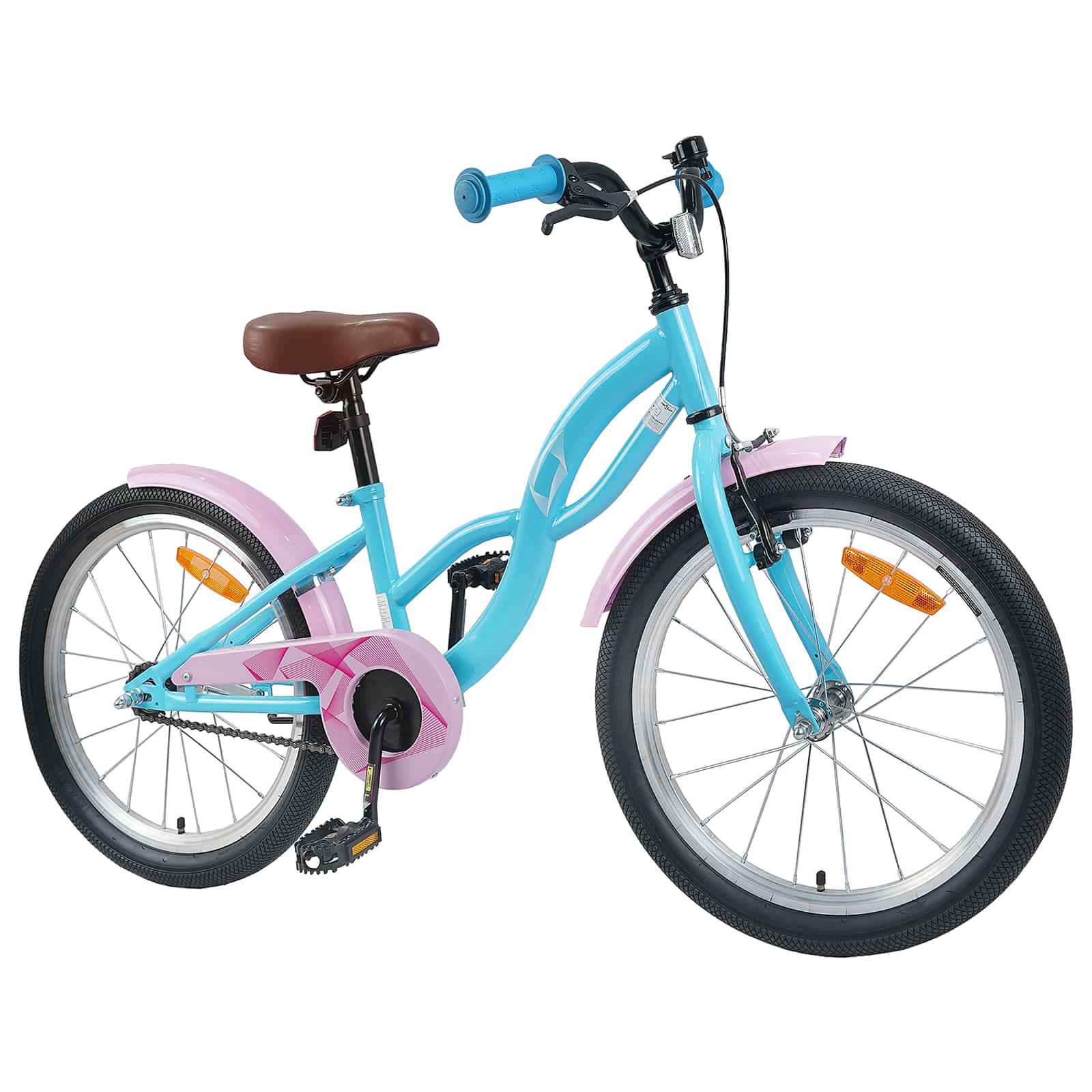 Bicicletta per Bambini 18 Pollici per bambini dai 5 ai 7 anni 42009655