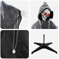 Halloween Grim Reaper Nero 60 x 60 x 155 cm Poliestere 42020043