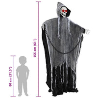 Halloween Grim Reaper Nero 60 x 60 x 155 cm Poliestere 42020043
